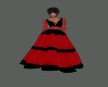 Red/Black Christmas Gown