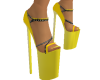 SHE HOT IN YELLOW HEELS