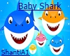 Baby Shark Blanket