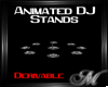 Animated DJ Stands White