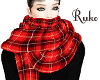 [rk2]Scarf Plaid Red