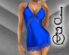 JB Blue Satin Dress