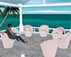 Summer pink Seat Pose