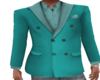Perfect Teal Suit Jacket