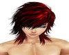 Emo red&black hair