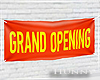 H. Grand Opening Banner