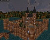 Huge Animated Log Castle