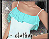 clothes -RuffleTop Blue