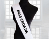 Miss Croatia Sash