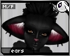 ~Dc) Black Kitty Ears