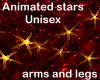 red warmers with stars
