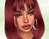 Jena Red + bangs