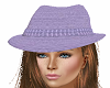 TF* Sexy BOHO Hat purple