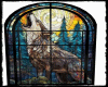 Stain Glass Wolf