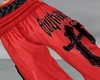 Stem Red Joggers