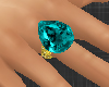 *Turquoise Gold Ring