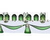 Green Wedding Table