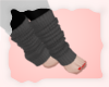 A: Grey leg warmers