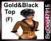 [BD] Gold&Black Top(F)