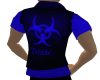 Blue Toxic Vest & Shirt