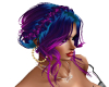 MD purple pink updo