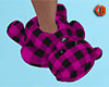 Pink Teddy Sliper Plad M