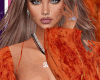 RUST JANIE DRESS