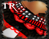 [TR] Skirt *Blk/Red
