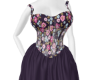 Purple Flowers Dress