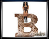 Leopard Letter B