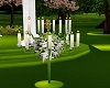 Green Wedding Candles