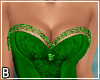 Emerald Gemstone Gown