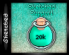 20k Support Sticker