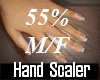 [Z]Hand Scaler 55% M/F