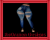 {Ro} Torn Skinny Jeans