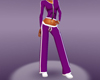 Purple sweat suit