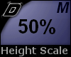 D► Scal Height *M* 50%