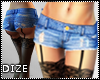 ! DZ| Shorts w stocking