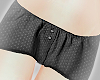 ! pj shorts black <3