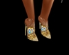 Gold pumps
