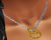 neckless with wed rings