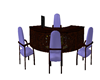 Brown&Blue Desk