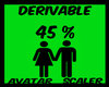 {J} 45 % Avatar  Scaler