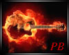 Hot Flames Guitar
