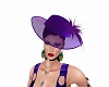 wedding/gala hat lilac