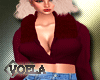 Vo- Kirt Fur Violet