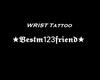 〆 Right Wrist Tattoo