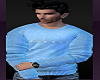 Male Avatar Blue Fall Sweater