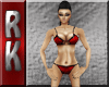 Bikini Red & Black