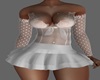 White lace dress